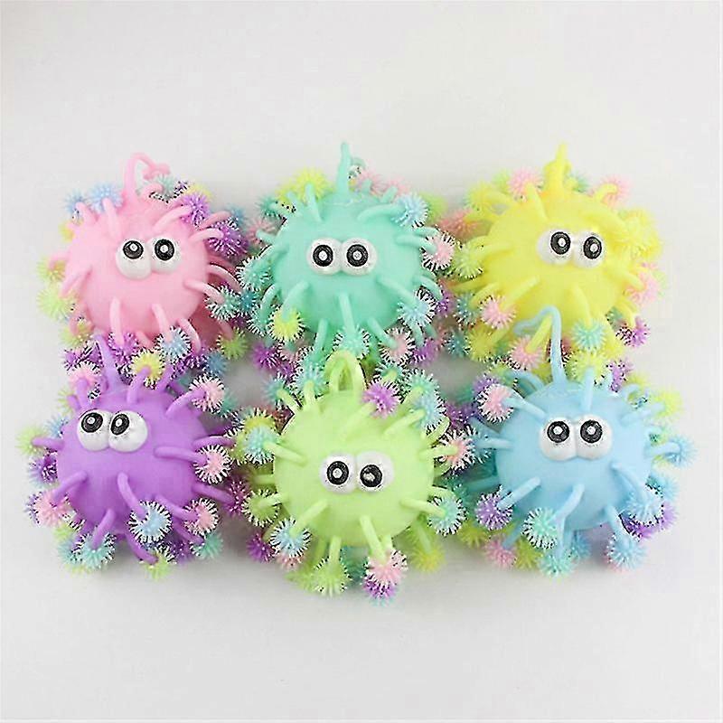 25-26 1Pack Color Random Stress Ball - Durable Sensory Fidget Toy for ADHD & Autism 5inch/6inch/8inch