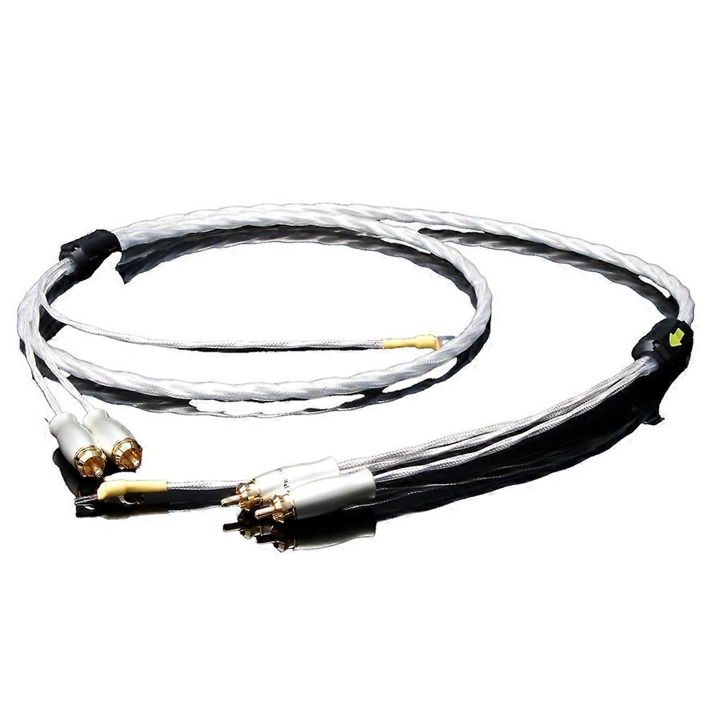 Hifi Cable OCC Copper Phono Cable Silver Plated
