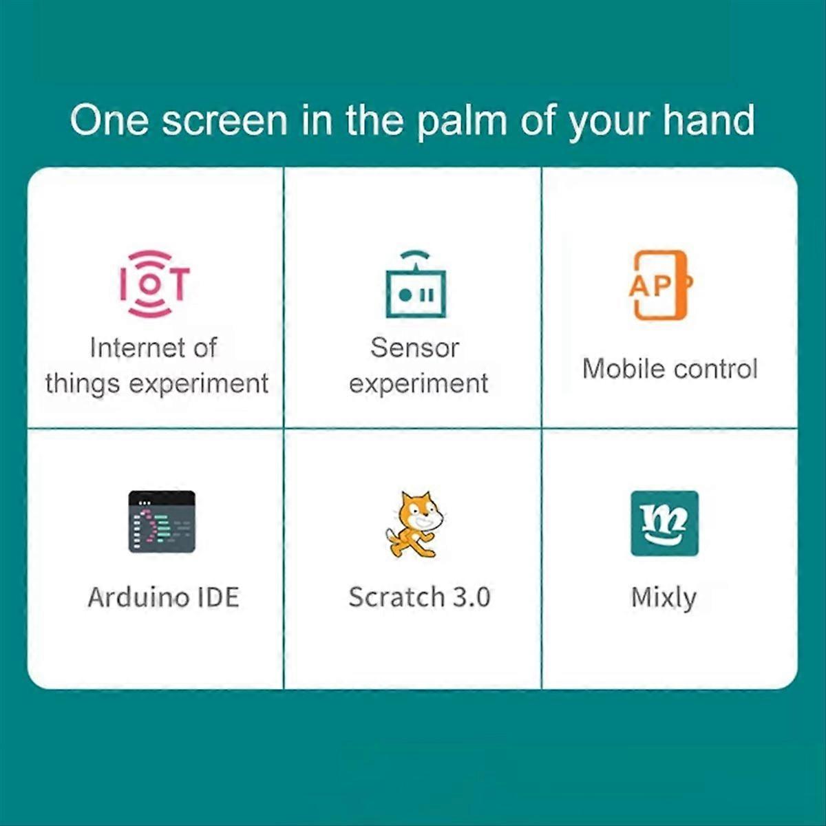 ESP32 LVGL WIFI&Bluetooth IOT Development Board with Touch