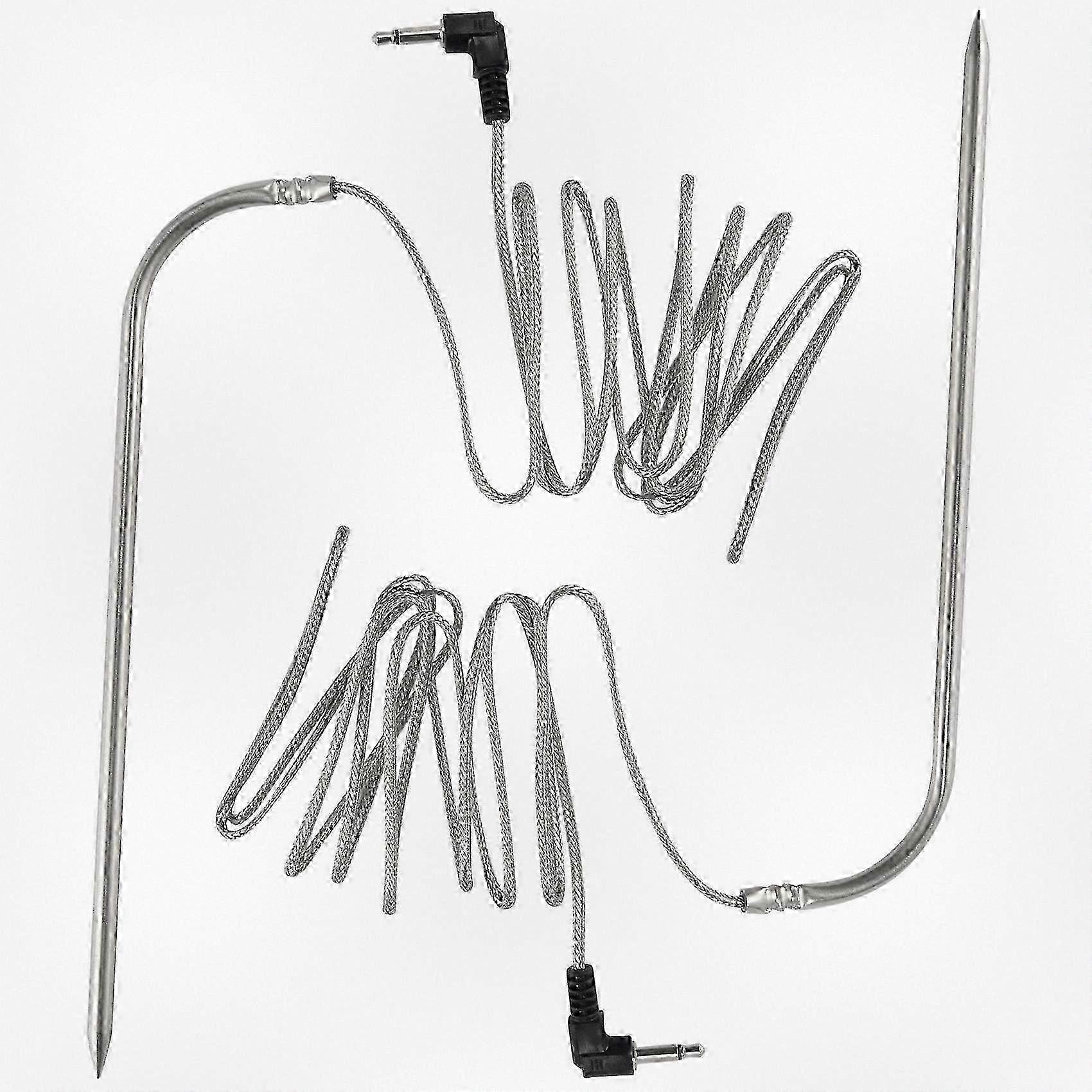 High Temp Meat Probe Replacement for Pellet Grills and Smokers, 2 Pack