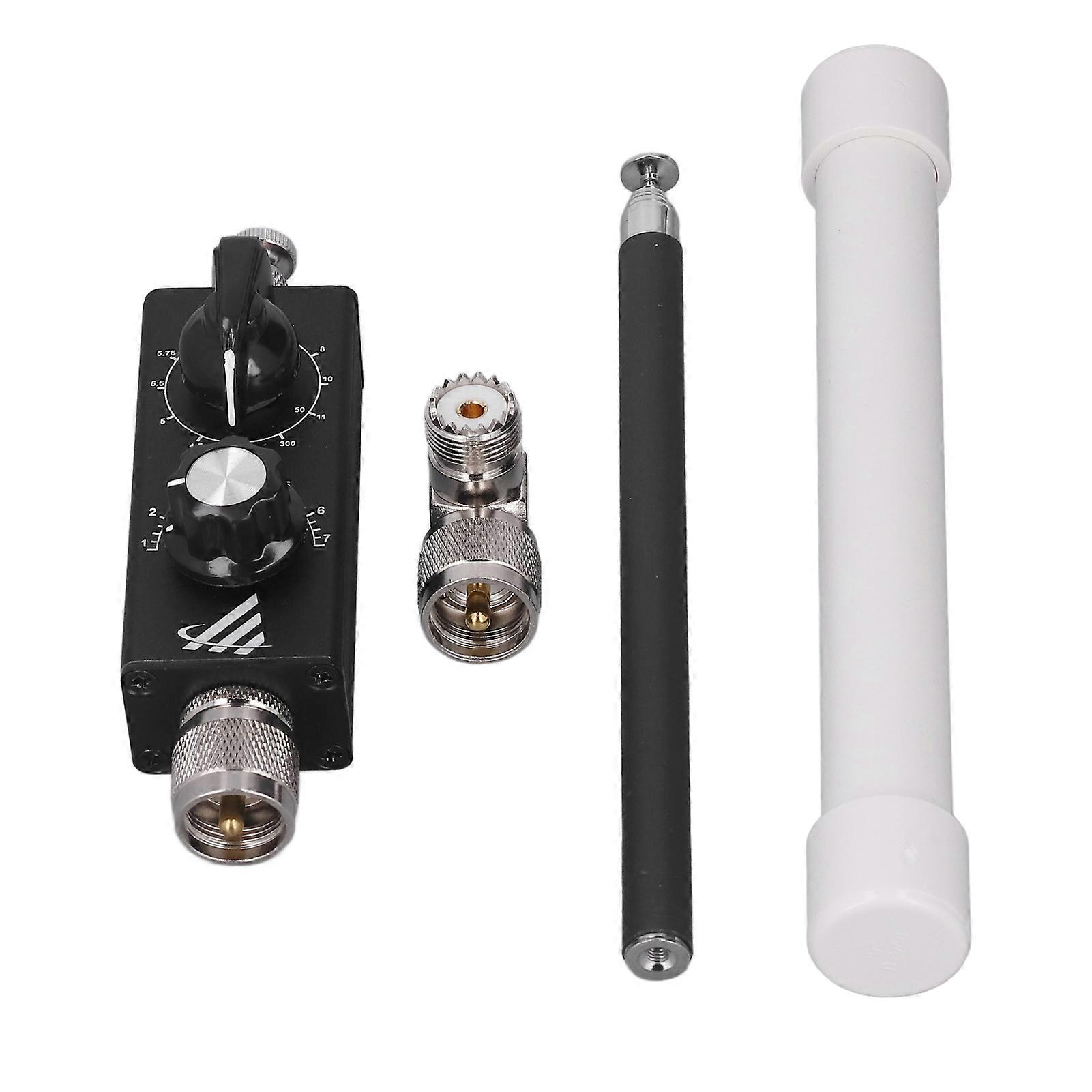 QRP Shortwave Antenna HF Full Band Tuned FM Aviation UV for Signal Reception Transmission