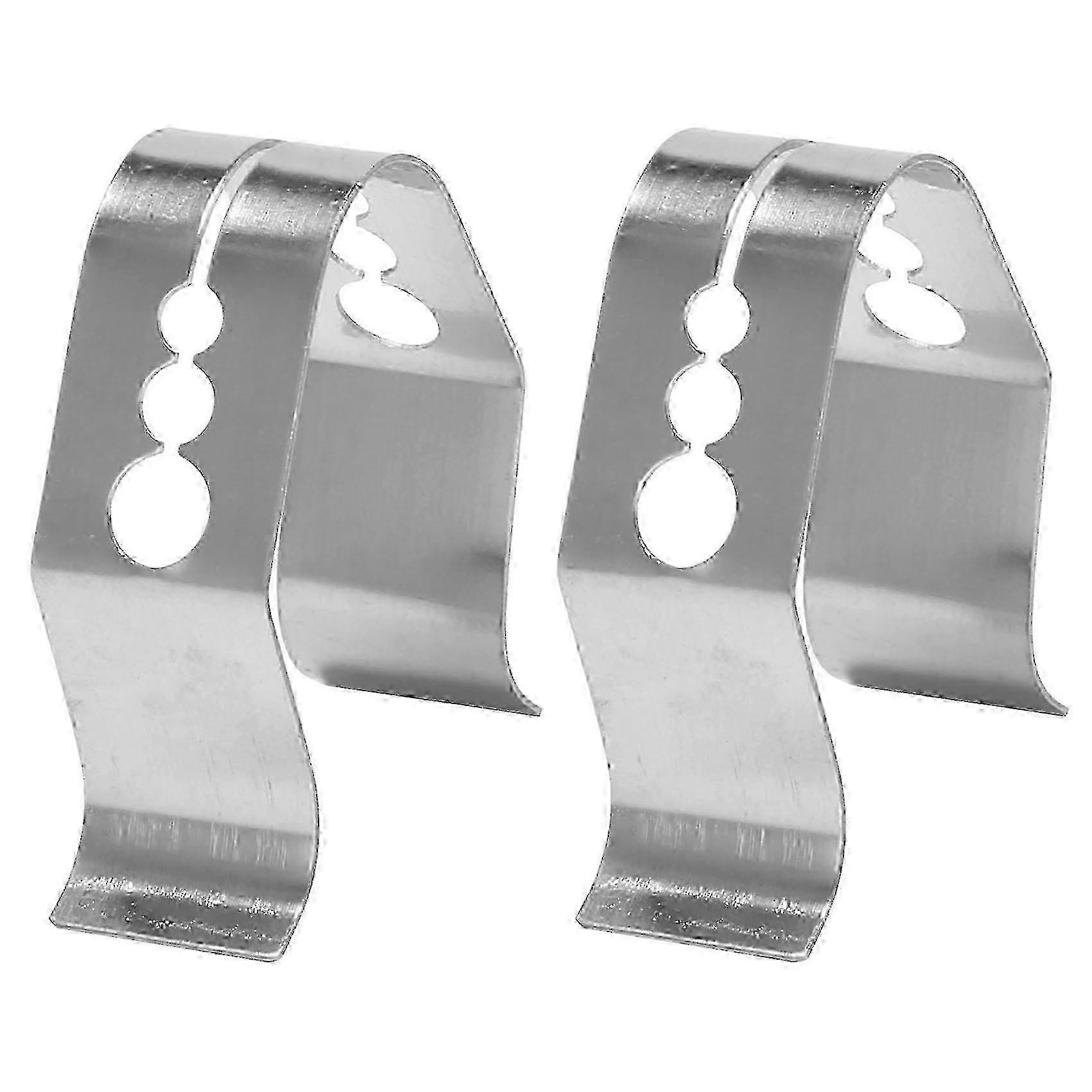 Universal Meat Thermometer Probe Holders for Ambient Temp in Grills & BBQs - Set of 2