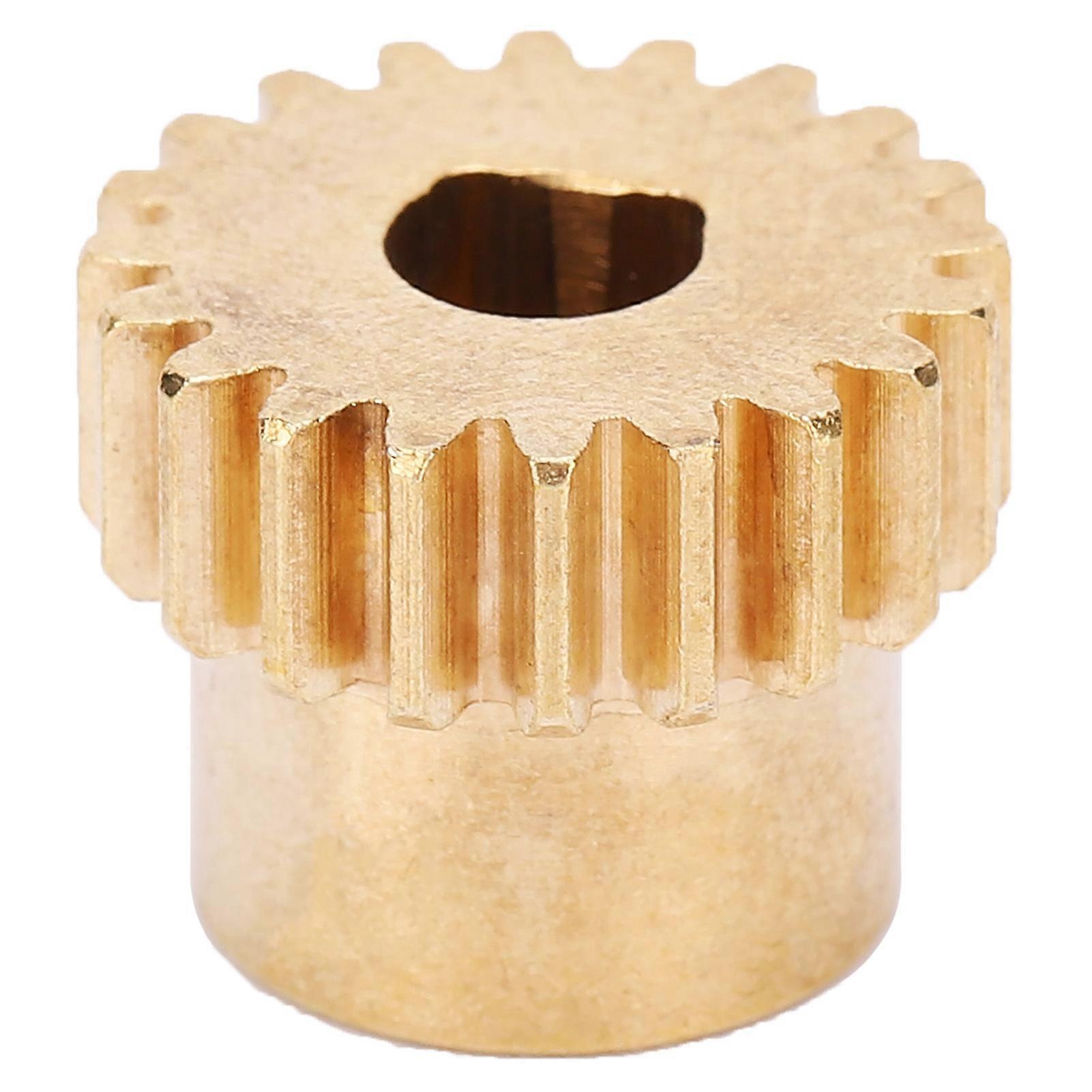 4301-0006-0020 Remplacement d’engrenage en laiton 20 dents 6mm D-Bore 0.8 MOD pour robot industriel