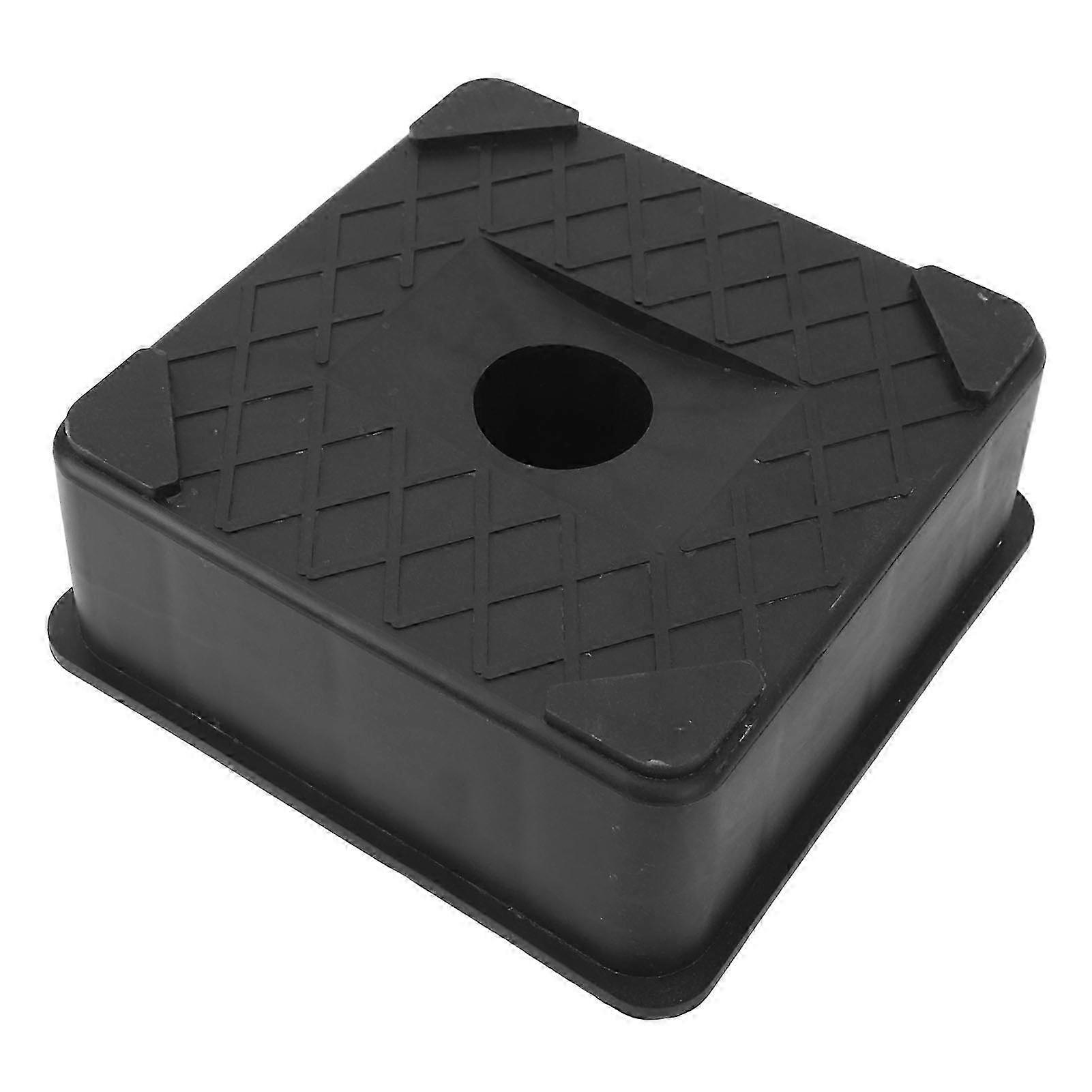 RV Jack Stabilizer Block 18000 Lbs Load Capacity Durable Rubber Base Black