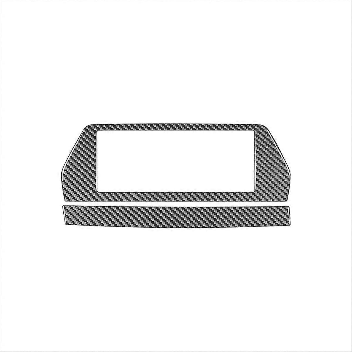 Carbon Fiber for 8 Series G14 G15 G16 2019-2022 Center Console Navigation Screen Panel Cover Trim A