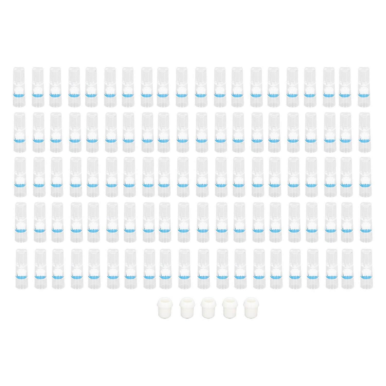100Pcs Cigarette Tar Guard Disposable Smoking Filter Microporous Multiple Filtration for Less Tar Sm