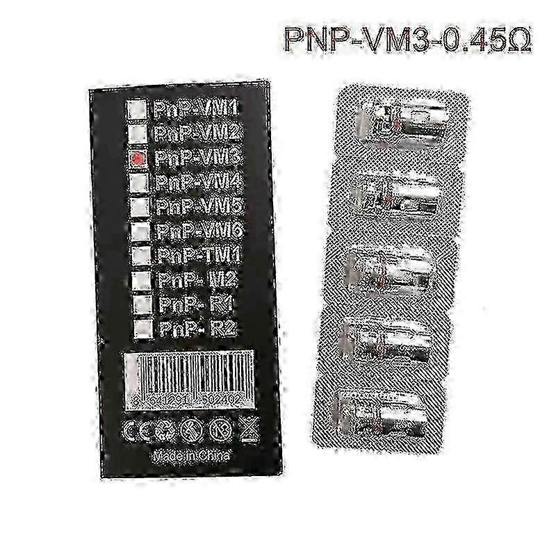 Replacement PNP coils for Voopoo VM1 VM3 VM5 R1 M2 - 5pcs