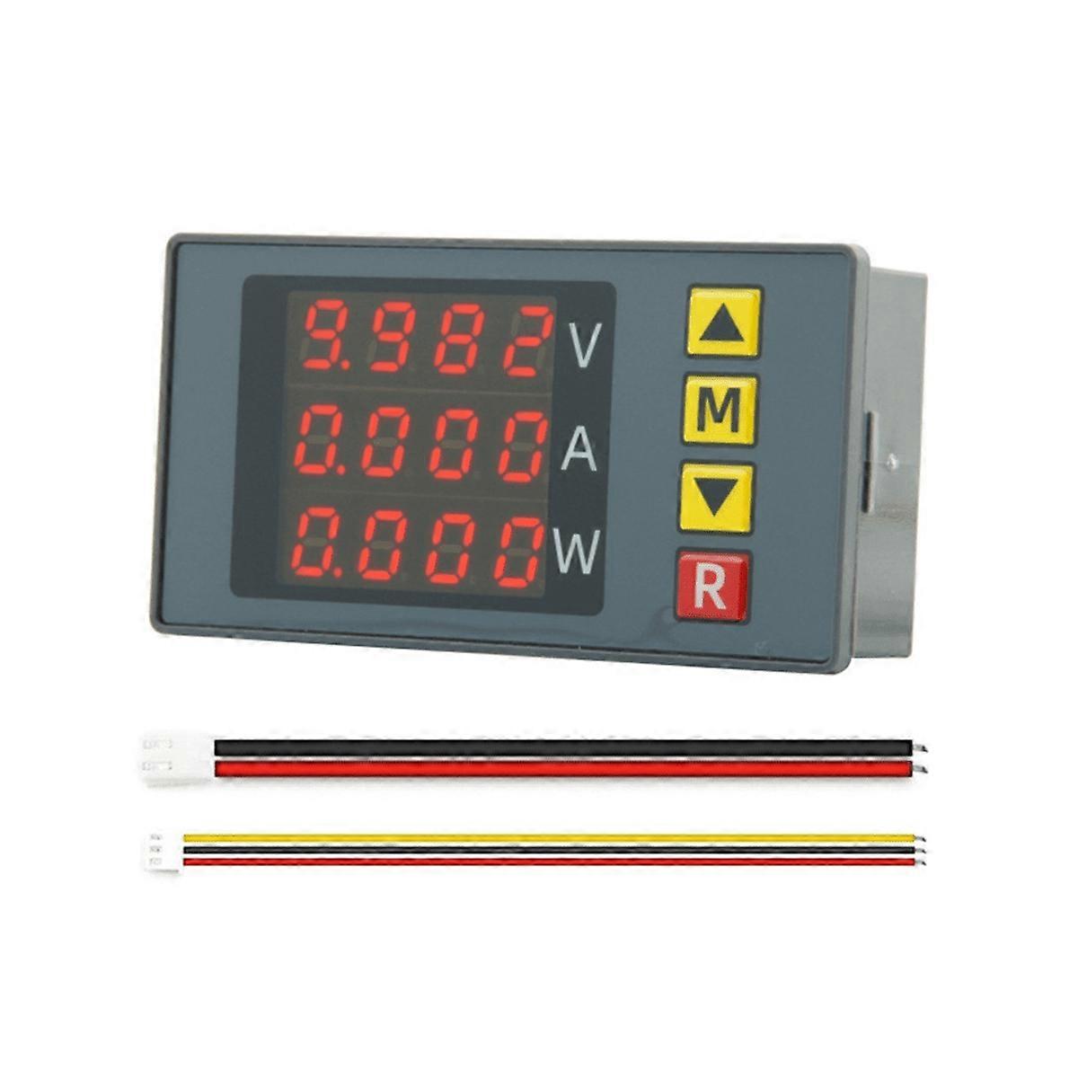 BM730 Digital Voltmeter Ammeter 100V 10A Voltage Current Energy Meter Tester High Precision Electric Energy Meter-B