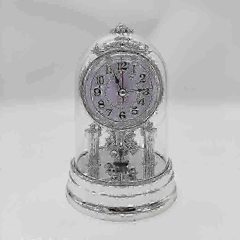 Carriage table clock european retro style clock antique silent table clock for home living room deco
