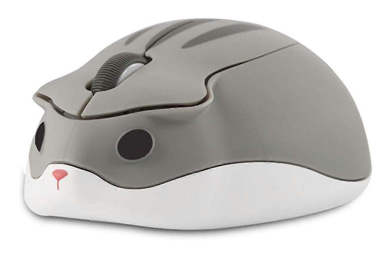 Wireless mouse in hamster shape quiet with USB receiver for children