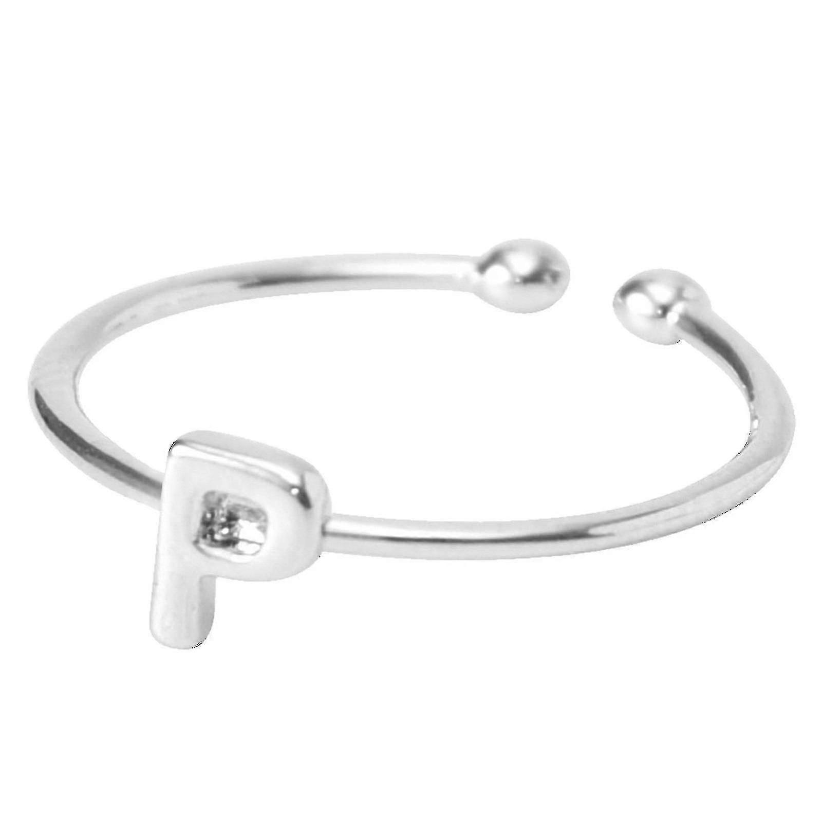 Letter Ring Alphabet Ring Name Ring Custom Initial Ring Love One Ring