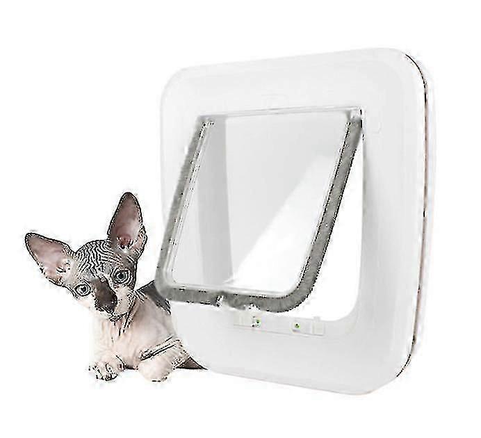 2024年の犬用ドア、猫用ドア、ABS素材、猫や犬に適した、安全で耐久性のあるペットアクセスソリューション