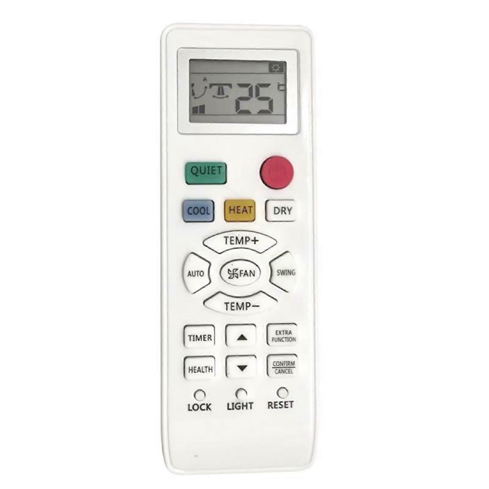 Device Compatibility Remote Controller For 0150401205L Air Conditioning Systems Ergonomic Button Design Multicolor