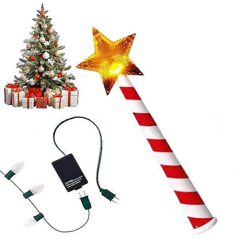 Magic Christmas Wand Remote Control Socket | Christmas Tree Remote | Christmas Tree Decorations | Christmas Tree Ornaments | Battery Not Included | Sm