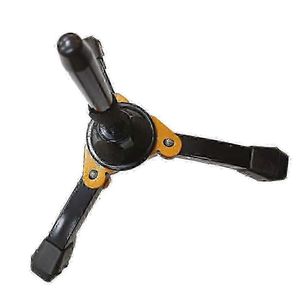 Portable Foldable Clarinet Flute Oboe Stand Holder Rack With Yellow