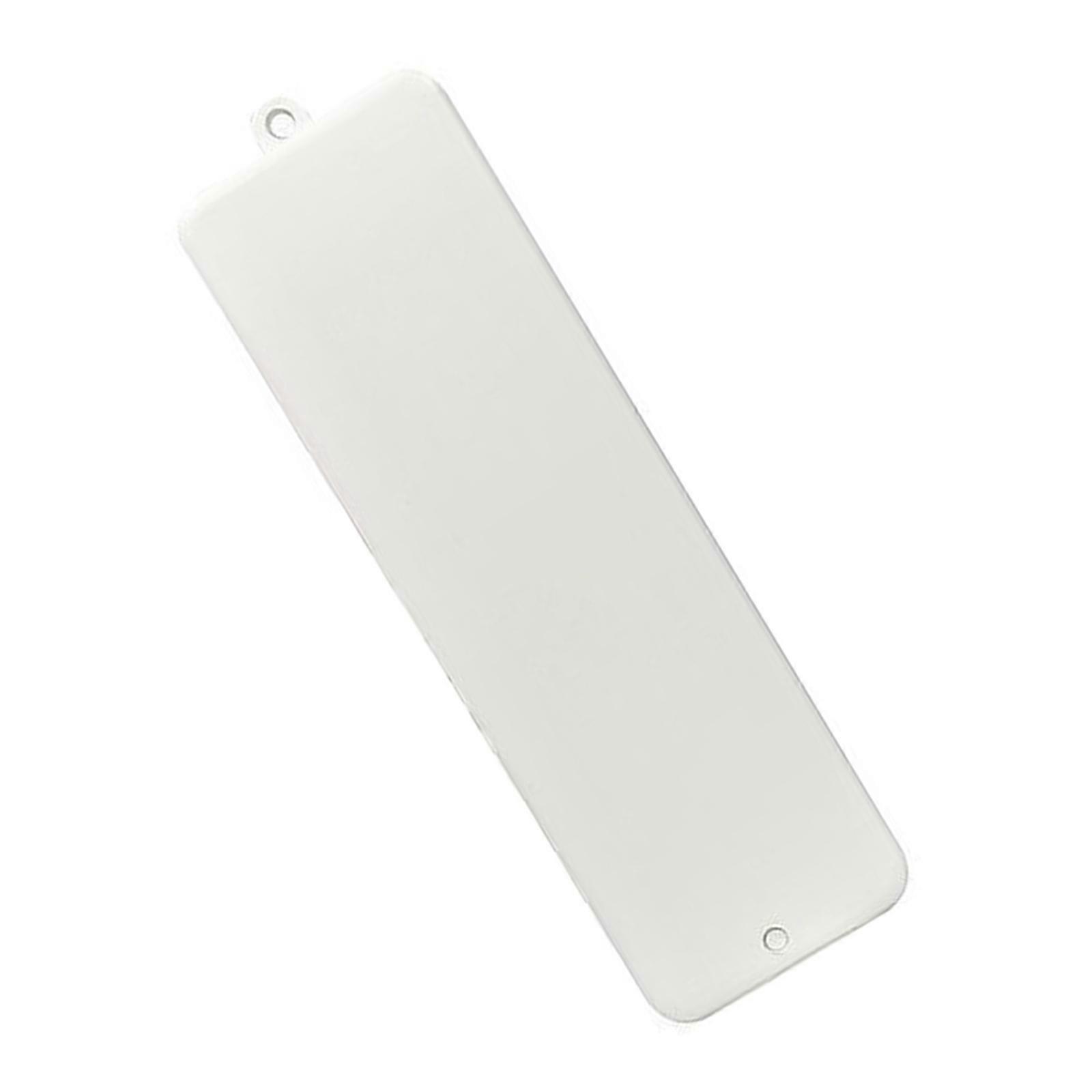 Double Purpose Folding Hairbrush With Reflective Mirror Space Saving Design For Gym Office Care Routines  White