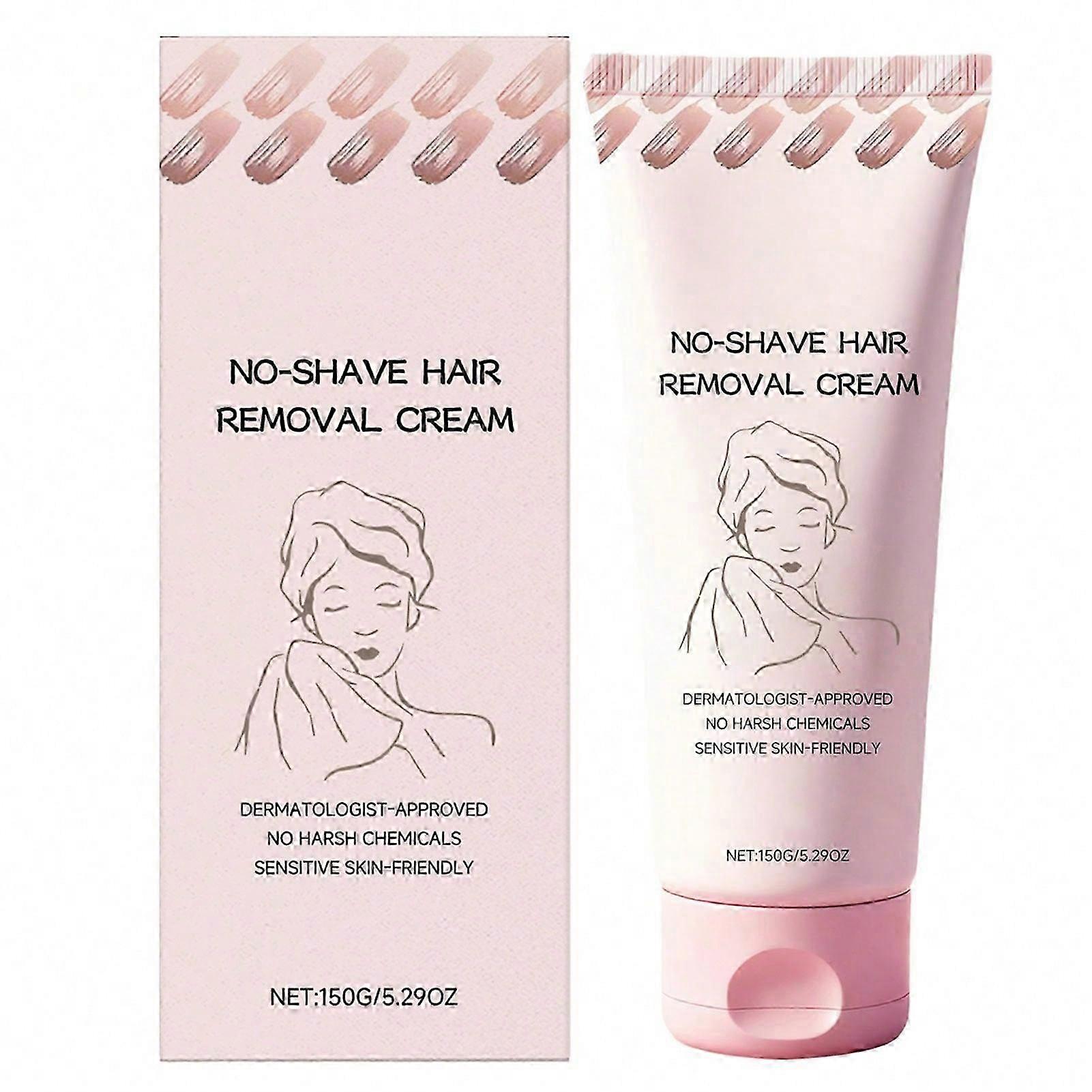 ​​Bare Basics No Shave Hair Removal Cream for Sensitive Skin - Fast Gentle Depilatory Moisturizing Formula for Soft Smooth Skin​