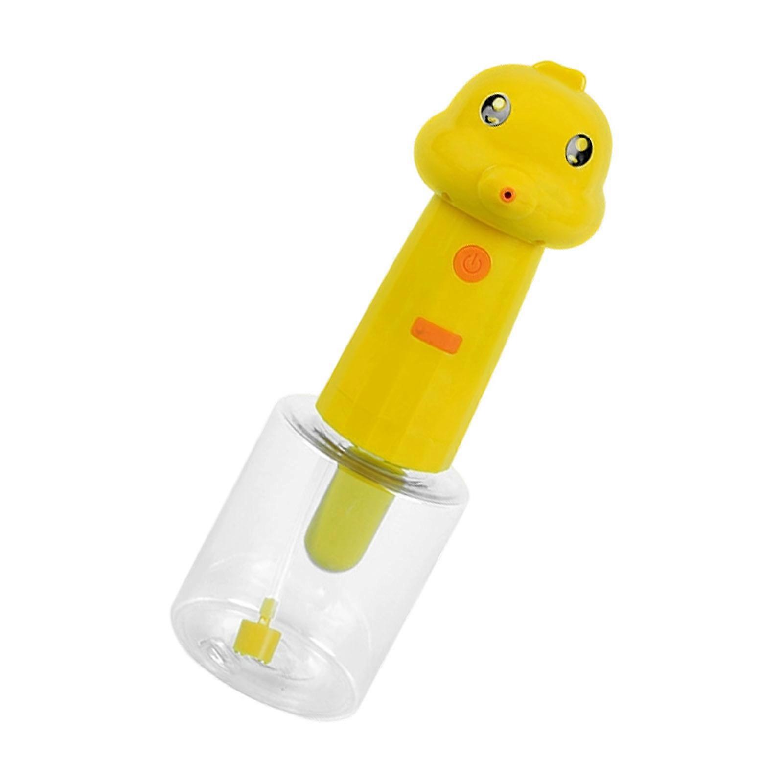 Pet Grooming Spume Maker Automatic Bubble Maker Water Saving ABS Building For Home Use  Yellow