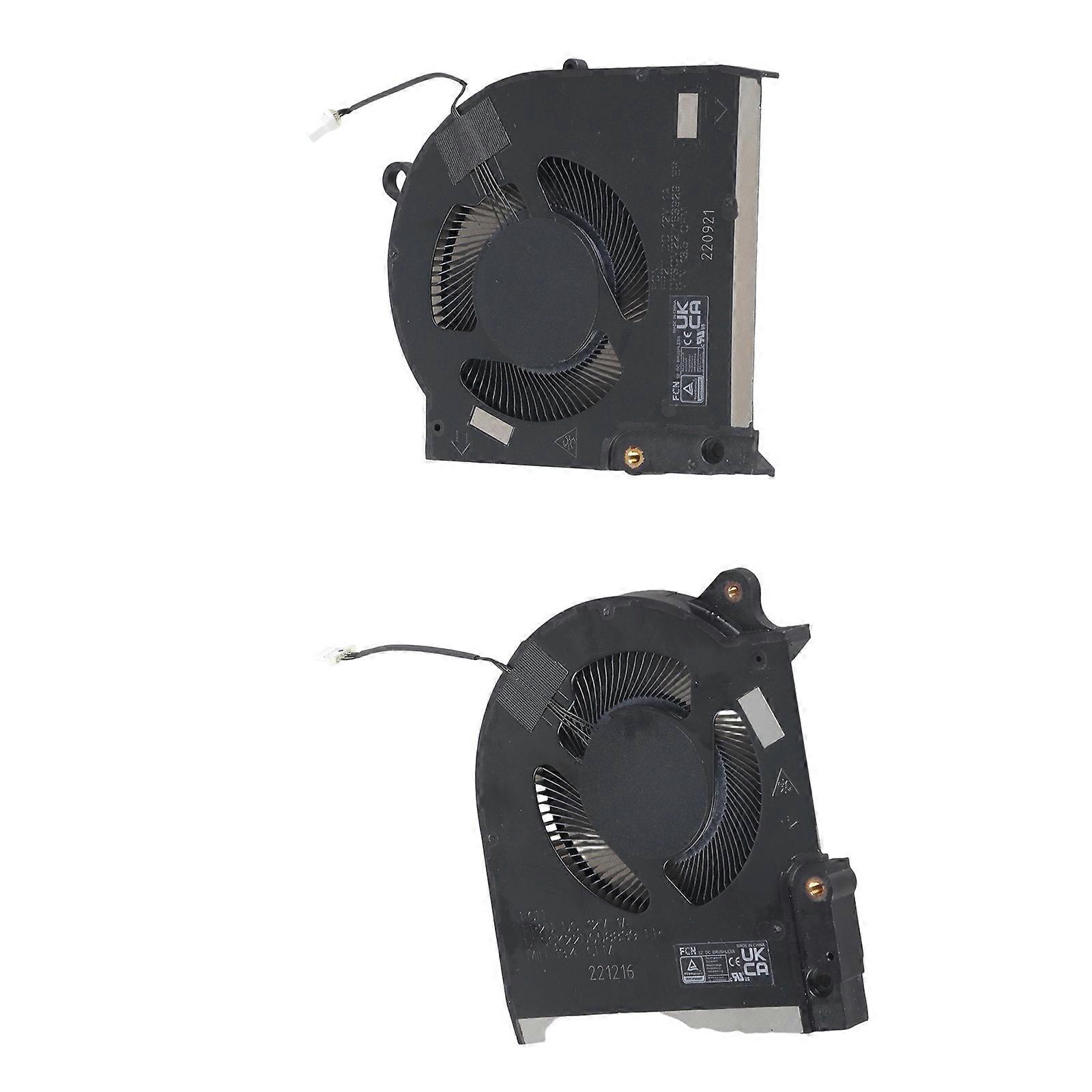 Metal CPU GPU Cooling Fan For M15 Laptop Radiator Fast Heat Reduction Smooth Quiet Functionality Multicolor