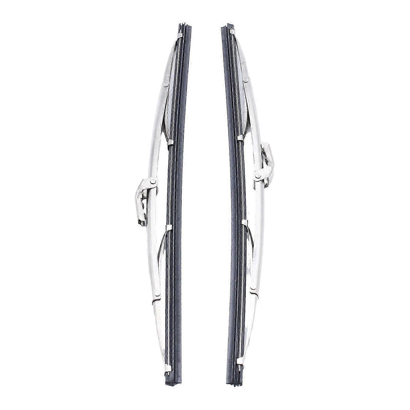 30.48cm Silver Front Wiper Blades Universal Fit for Car Windshield Replacement