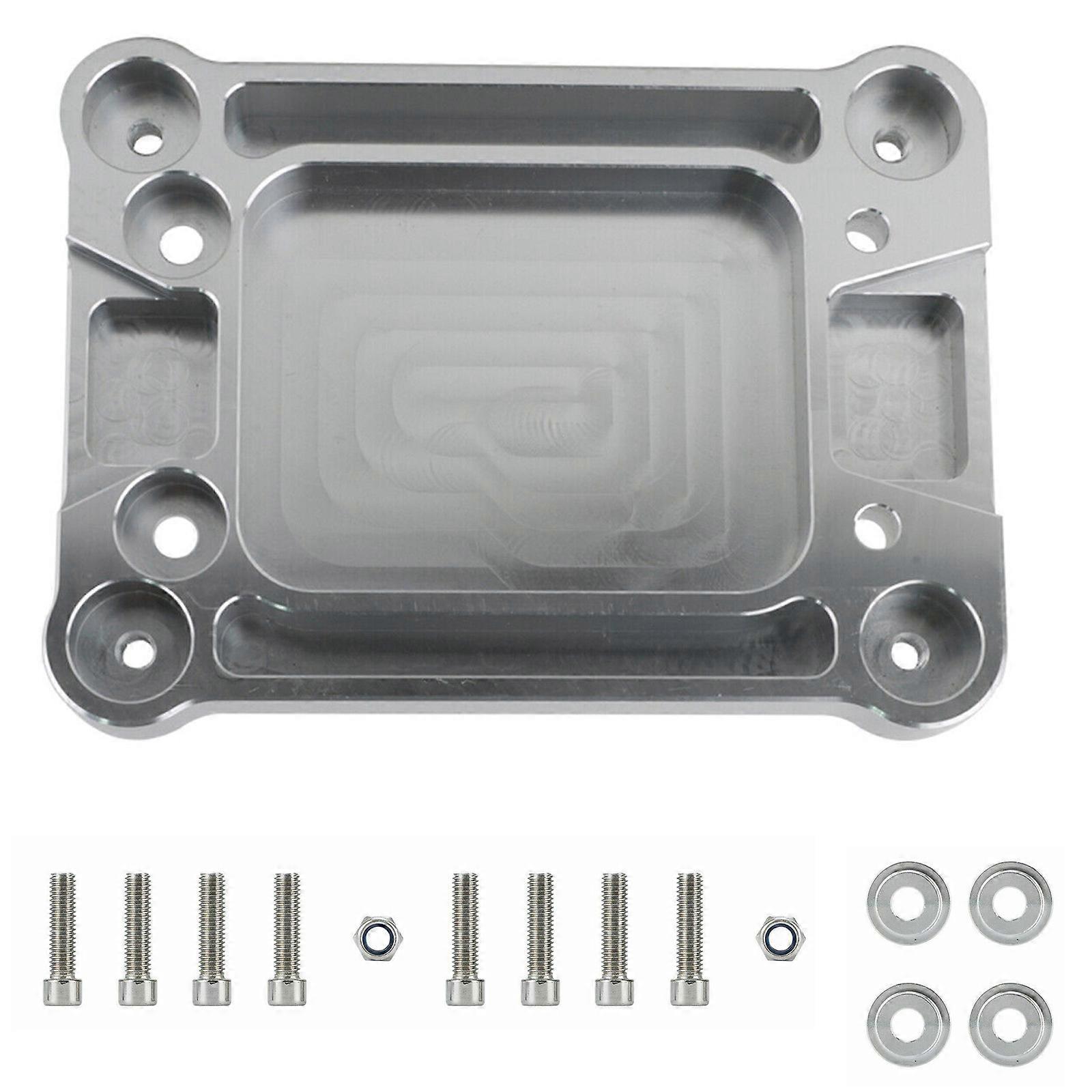 Aluminum Shifter Base for K20 K24 Smoother Gear Transmission Kit, Improved Vehicle Control with Bushings and Nylon Nuts Multicolor