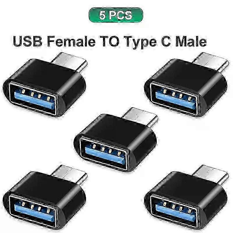 Electronic Type C to USB Adapter 3.0 USB-C 3.1 Male OTG A Female Data Connector For MacBook Pro iPad Mini 6/Pro MacBook Air Type C Devices