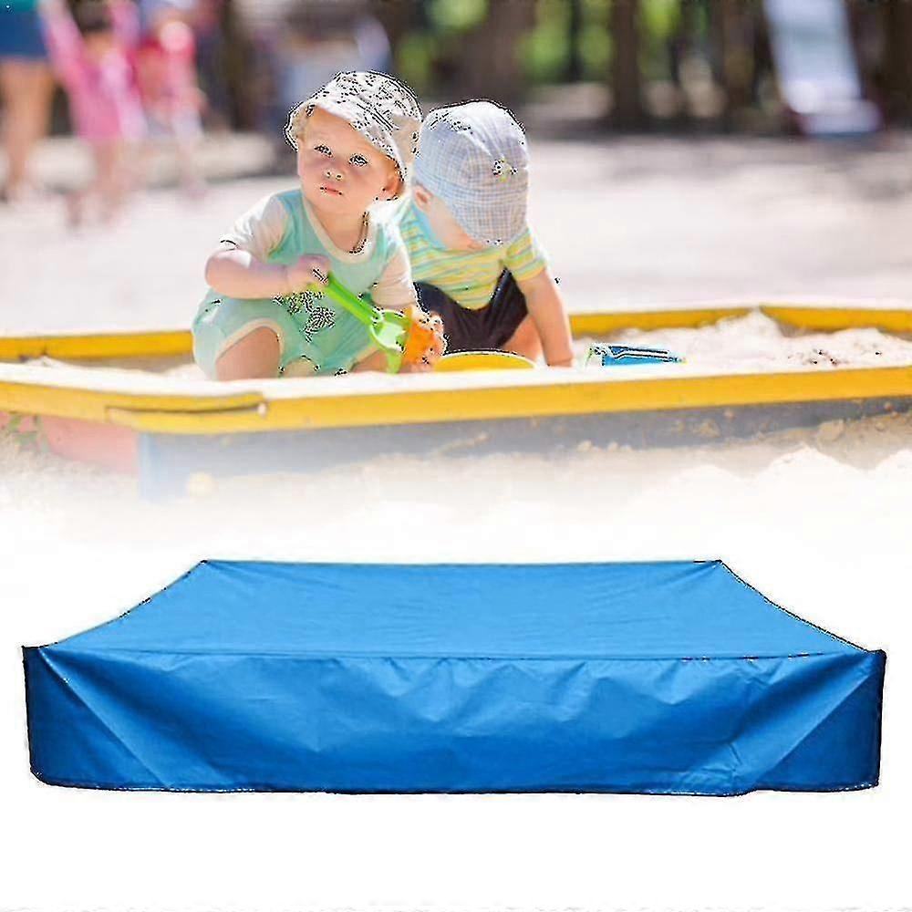 Sandbox Cover With Drawstring, Square Dust-proof Beach Sandbox Cover, Waterproof Sandpit Swimming Pool