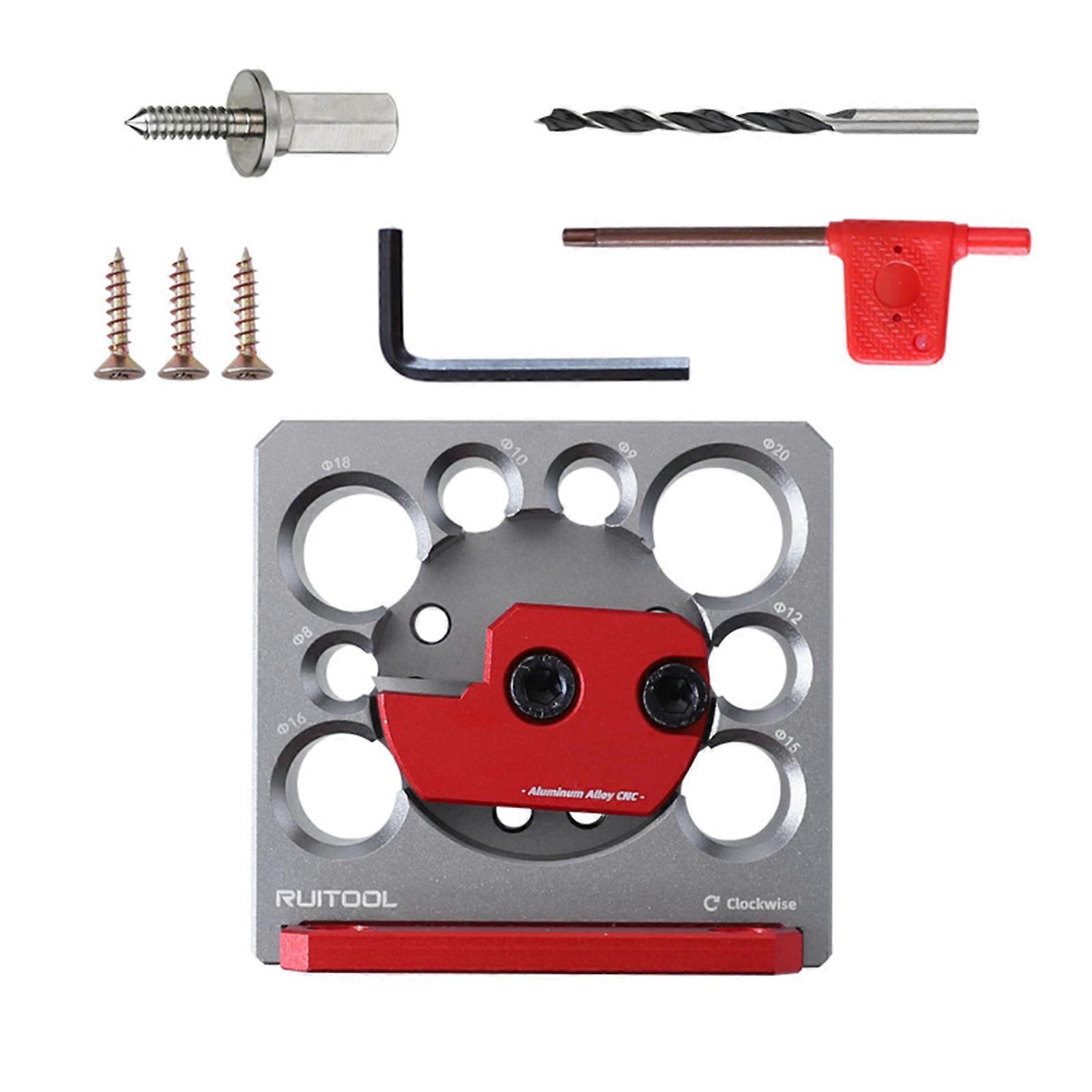 Efficient Woodworking Solution Adjustable Milling Dowel Cutter for Square Wood Bars for Furniture Making and Crafts Multicolor