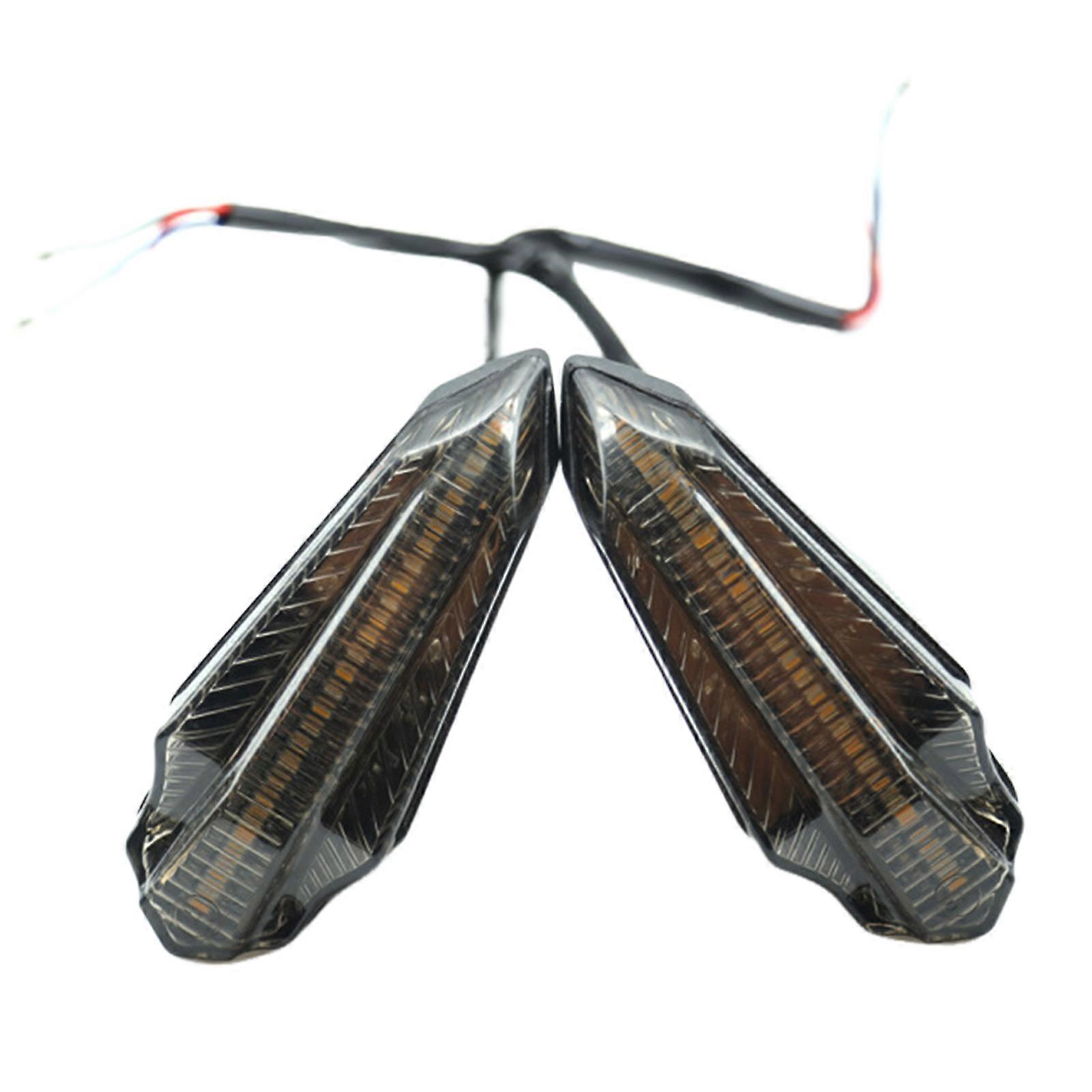Scythe LED Sequential Turn Signal Lights High Visibility Motorcycle Lights Enhanced Safety & Unique Styling for Vehicles Multicolor