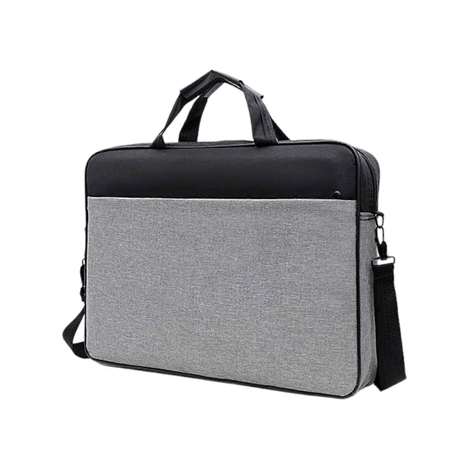 Bolsa versátil para laptop 15,6 / 17 polegadas Bolsa de armazenamento adequada para profissionais e estudantes Cinza 15,6 polegadas