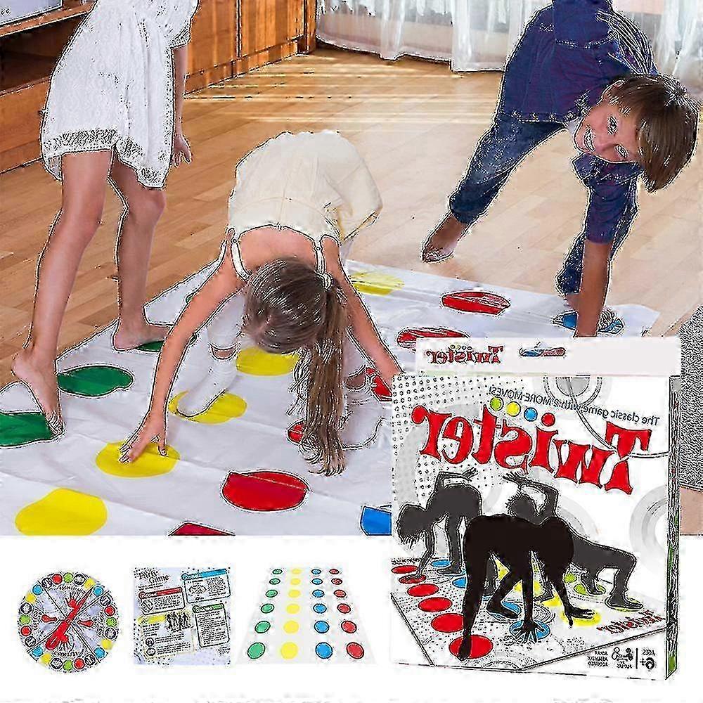 Twister Game Indoor Outdoor Party Parent-child Floor Game Family Multiplayer Interactive Board Game