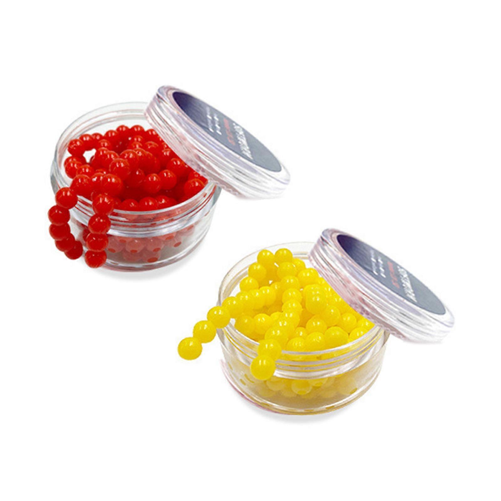 2 Box Smell Soft Fishing Lure Artificial Baits Floatings Ball Beads Feeders Carp Baits Fishing Lure Tackle Part  5mm