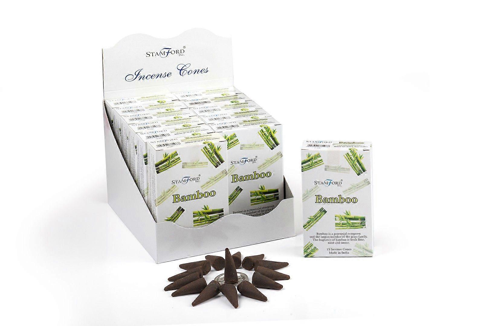 Bamboo Incense Cones X 1