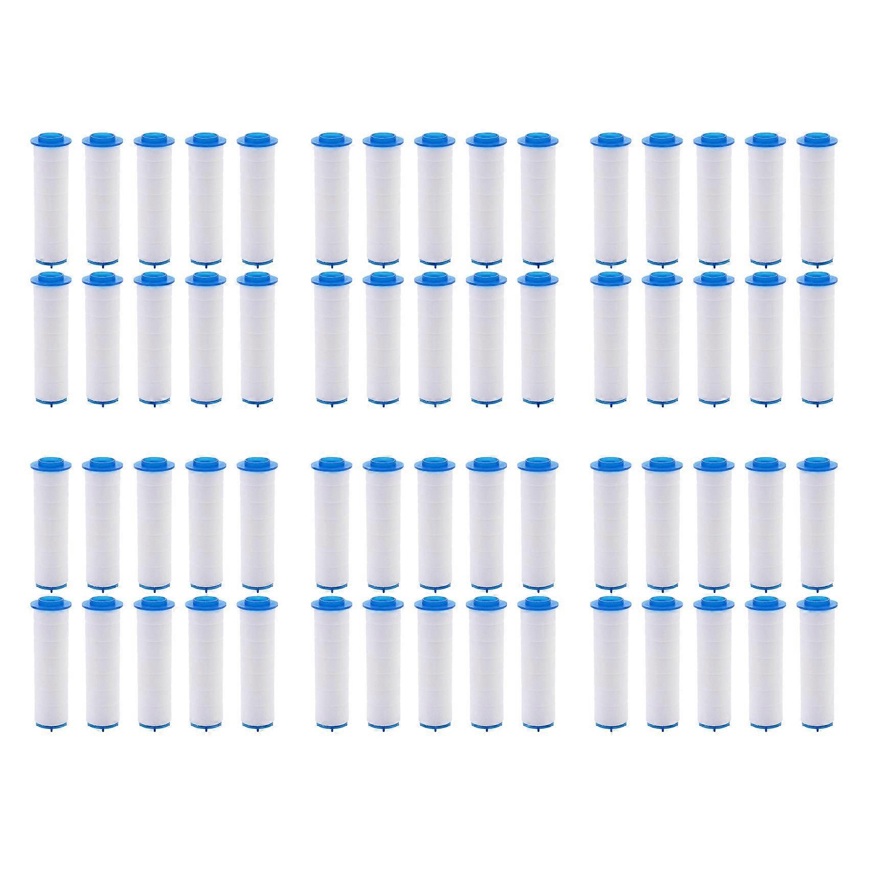 60Pcs Replacement Shower Filter for Hard Water - High Output Shower Water Filter to Remove Chlorine and Fluoride