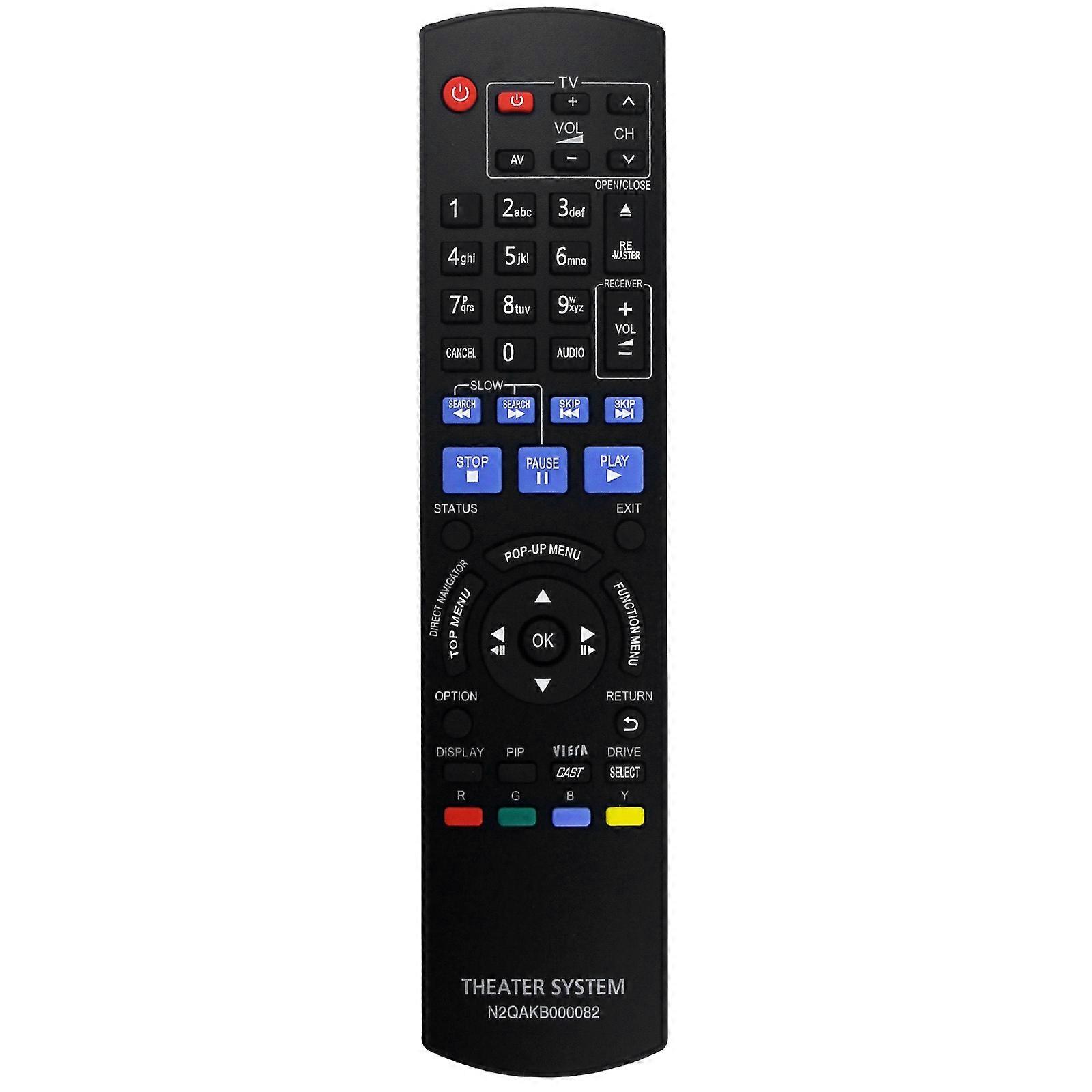 Replace N2QAKB000082 Remote Control for Blu-Ray Disc Player DMP-BD65 Dmp-BD45