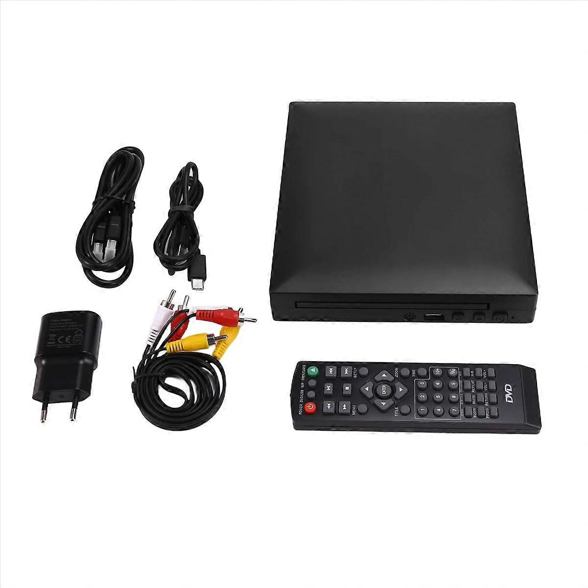 Mini DVD Player de înaltă definiție Player multimedia digital cu priză UE