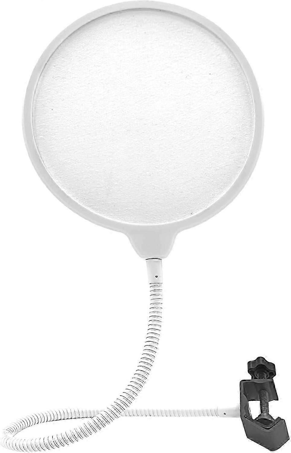 Pop Filter for Recording rophone, Large Dual-Layer Recording Studio Pop Shield