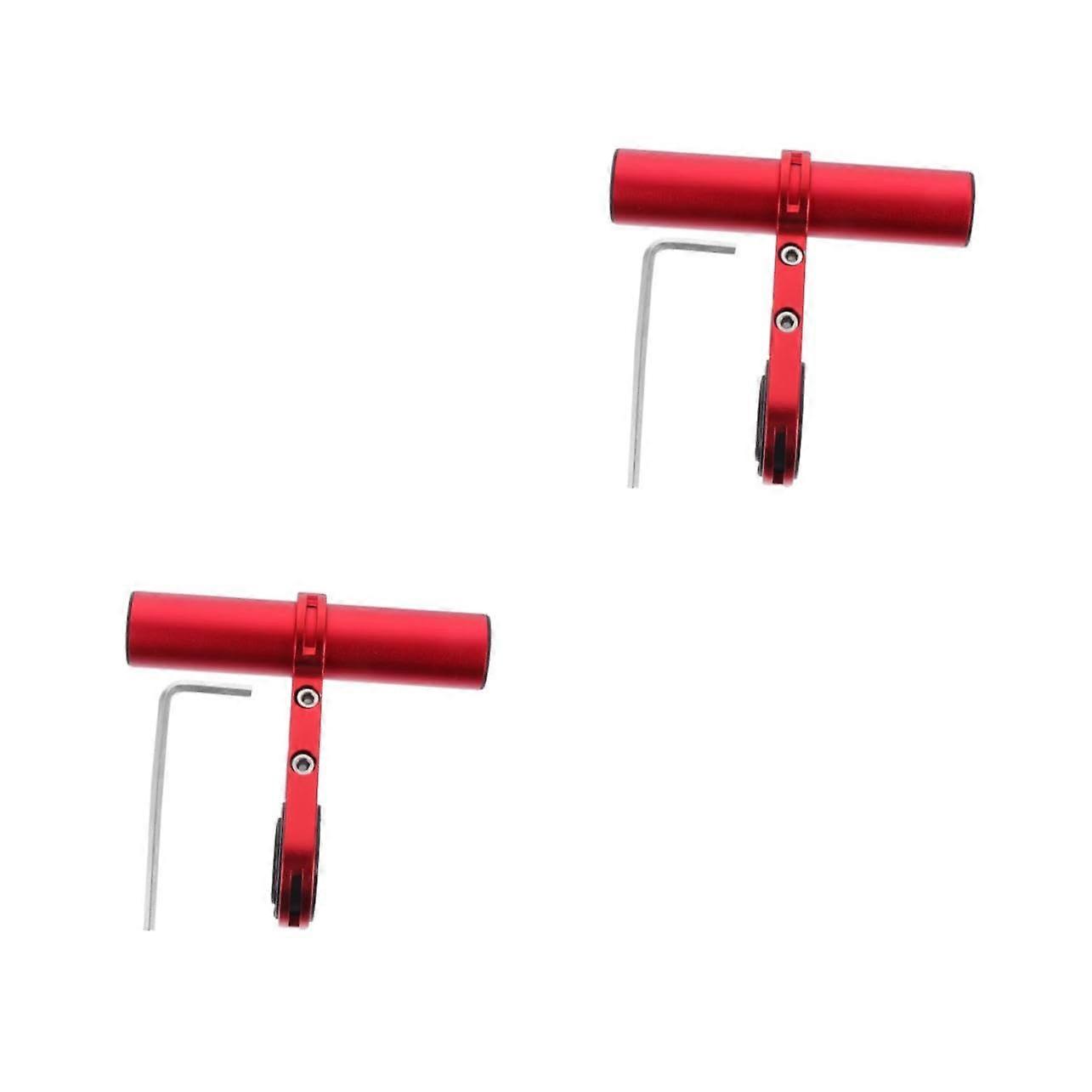 Bike Handlebar Extension Bar Aluminum Alloy Rack Extra Mounting Space for Lights and Devices