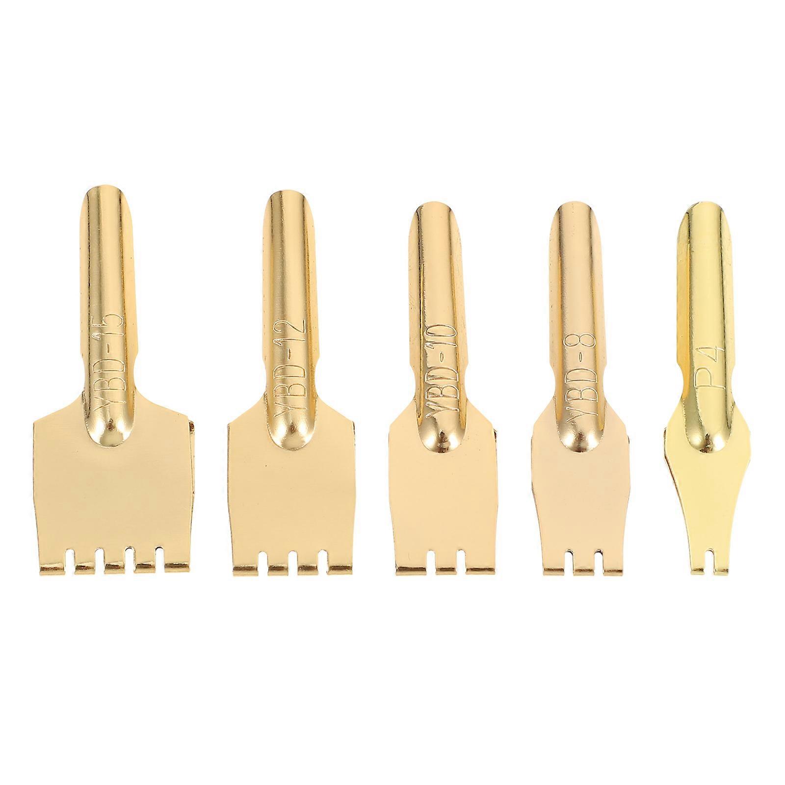 5Pcs Fountain Pen Nibs Sturdy Tibetan Writing Pen Nibs Reusable Fountain Pen Accessory