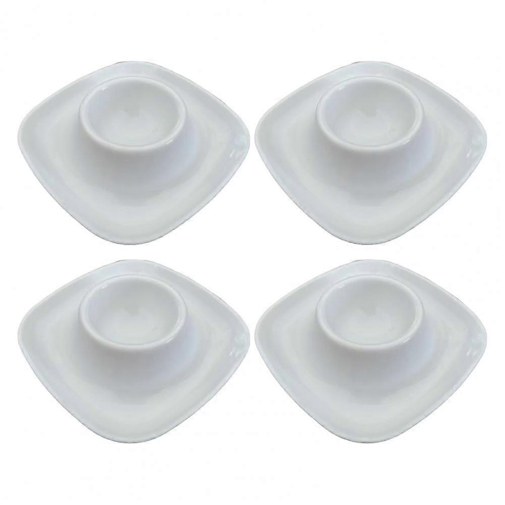 Soft Boiled Egg Holder Egg Cup Stackable Egg Coddler Cups With Base For Serving Breakfast Brunch Kitchen Table Decor