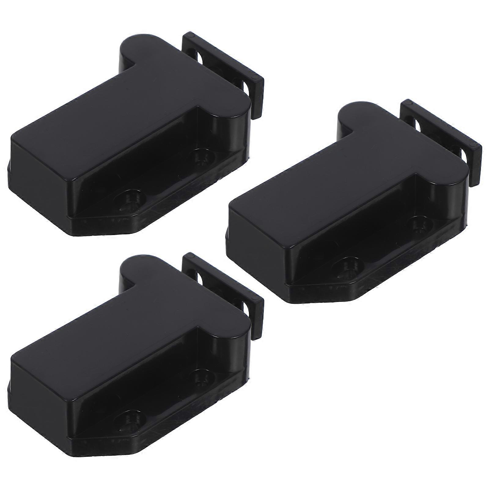 Self-Locking Cabinet Door Catch For Office Kitchen 3Pcs Modern Design Concealed Functionality