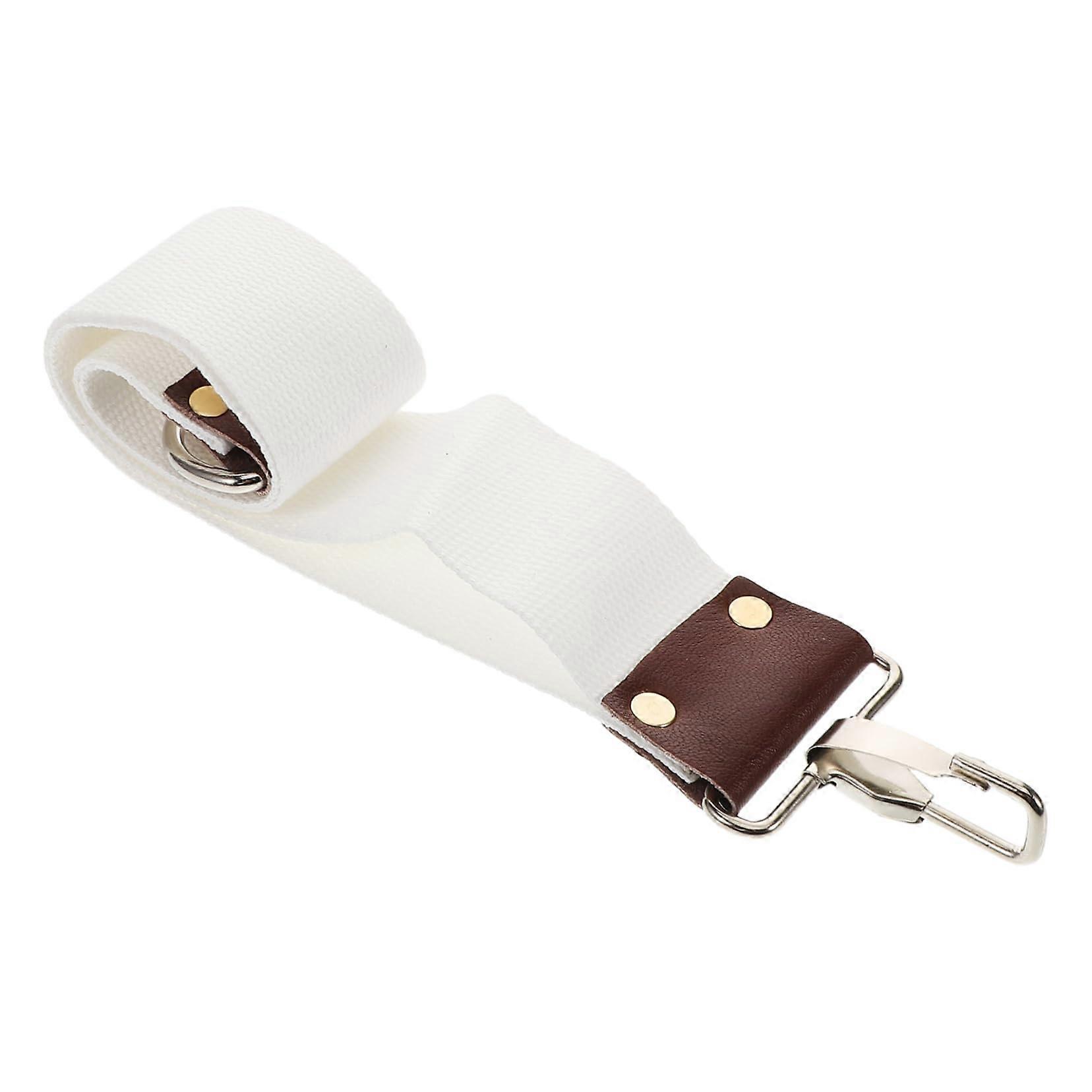 Dual Layer Canvas Straight Razor Strop for Barbershops and Home Sharpening