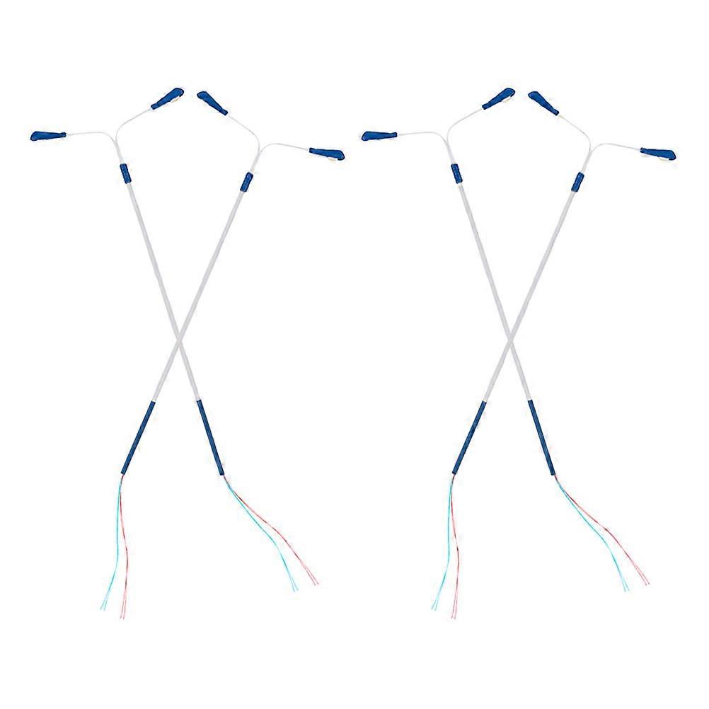 Scale Model Lampposts Micro Landscape Street Light for Decor 4Pcs