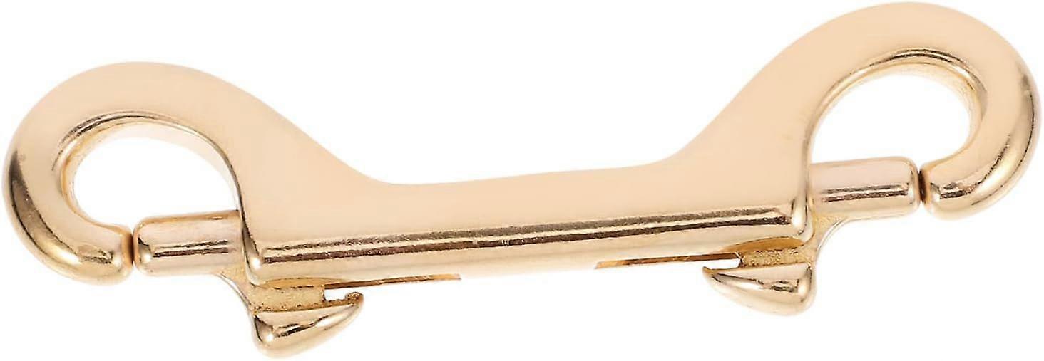 Brass Double End Lobster Clasp Hooks for Bags Straps Durable Trigger Snap Clips