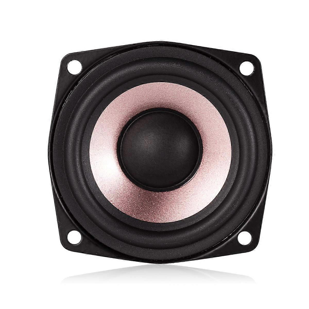 2.5 Inch HiFi Full Range 8 Ohm Speaker with Clear Balanced Audio for Home and Desktop Use