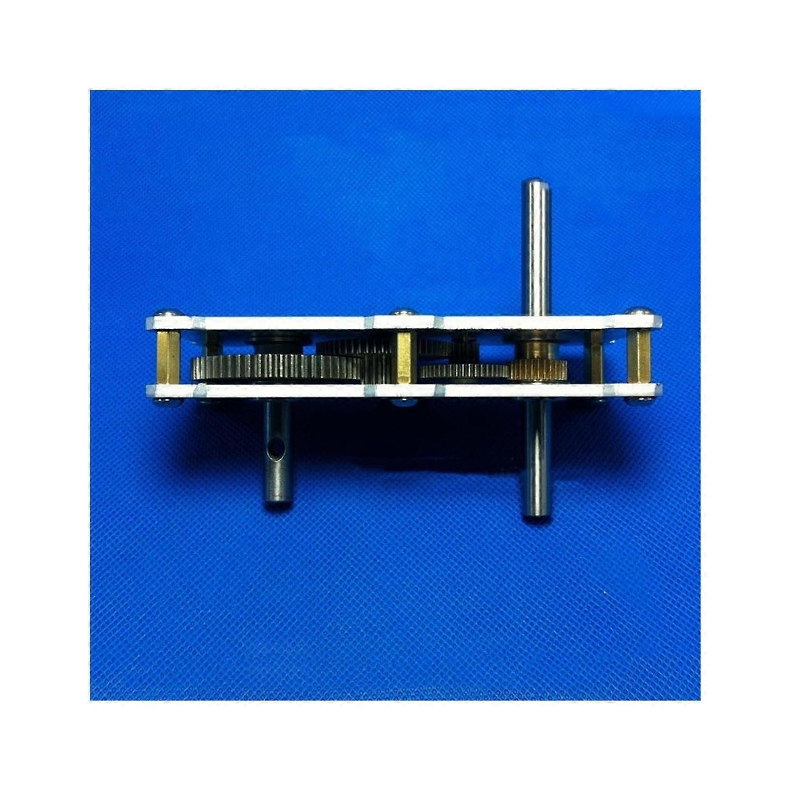 Gearbox 1 To 28 Gear Reducer 8mm Shaft Speed Increase Box 122x55x19mm Commutator Motor Compatible