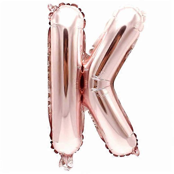 Letter Balloon Rose Gold 80cm Large K