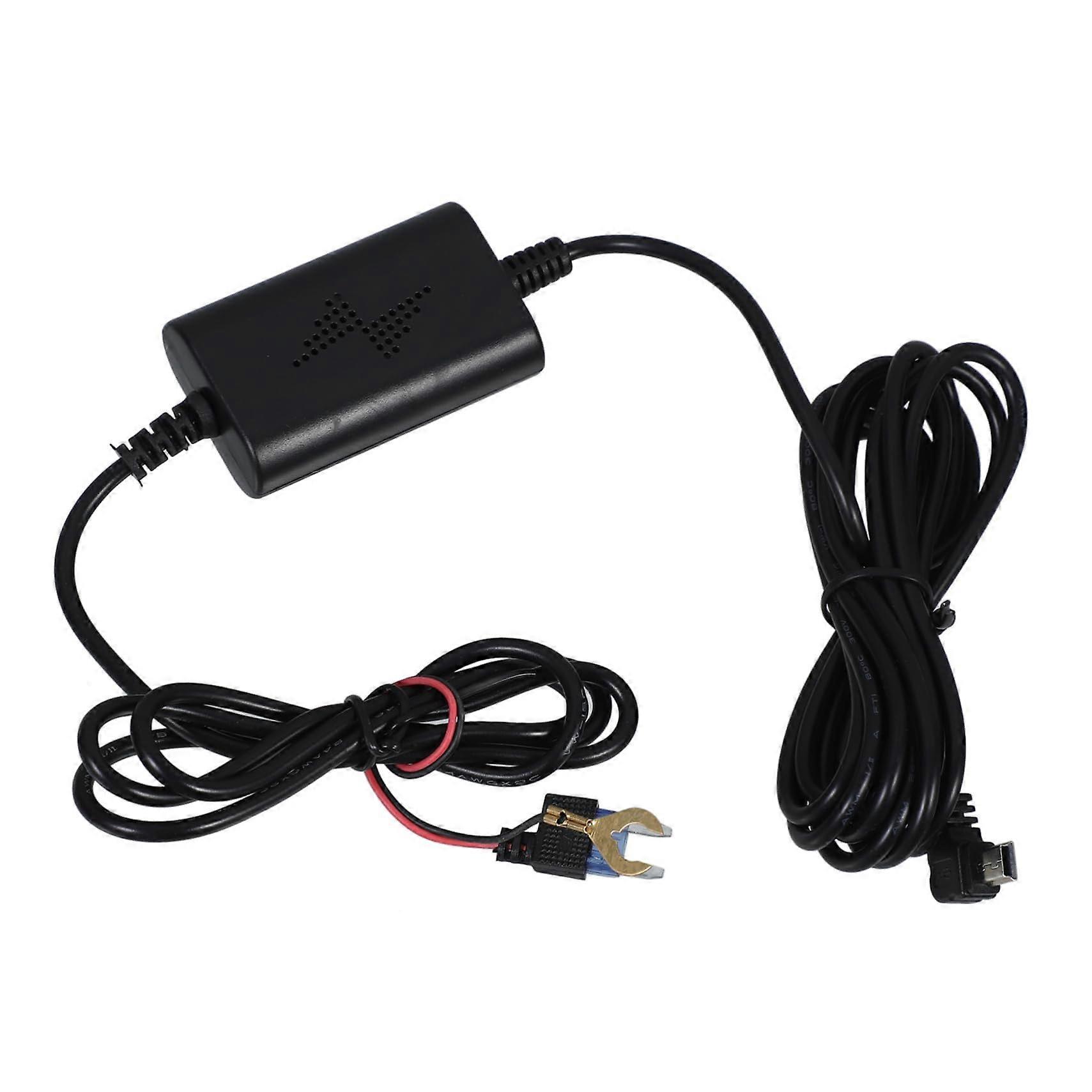 Dash Cam Power Cord Easy Install Car Dash Camera Cable Compact Size Ergonomic Design