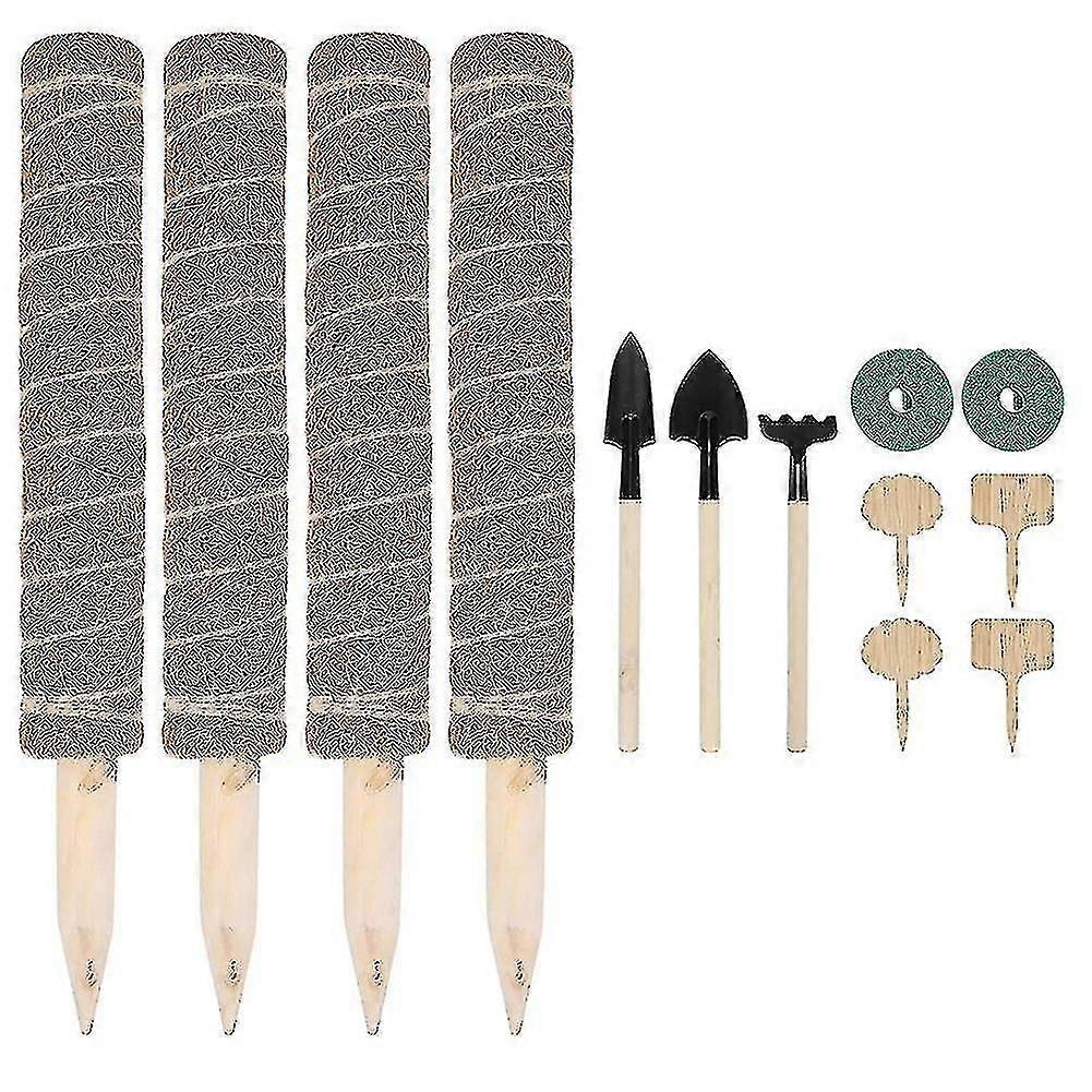 40cm Moss Stick Plant Pile Stackable Coconut Pole