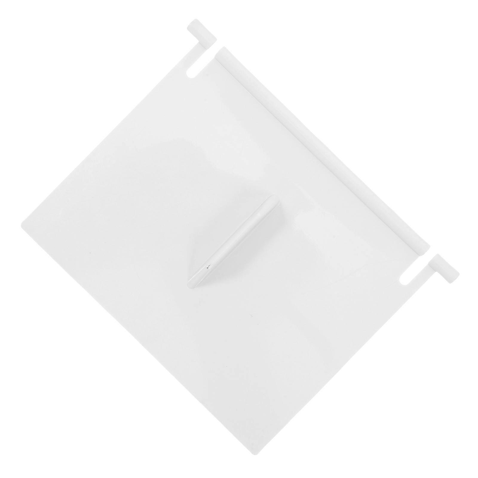 4Pcs Pool Skimmer Door Flap for Replacement with Durable White Plastic Material